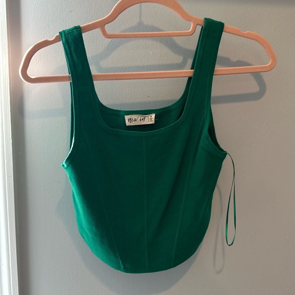 new in green top